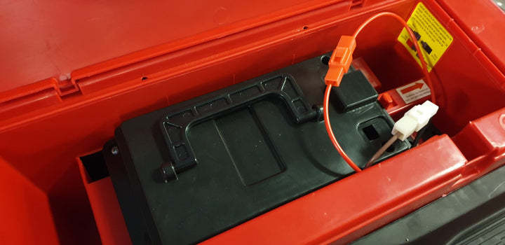 Elektrische kinderauto brandweerwagen 12 volt met afstandsbediening