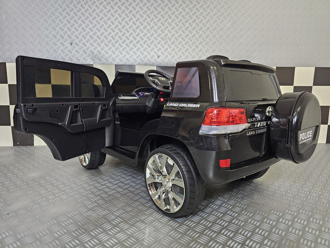 Kinderauto Toyota Land Cruiser politie 24 volt