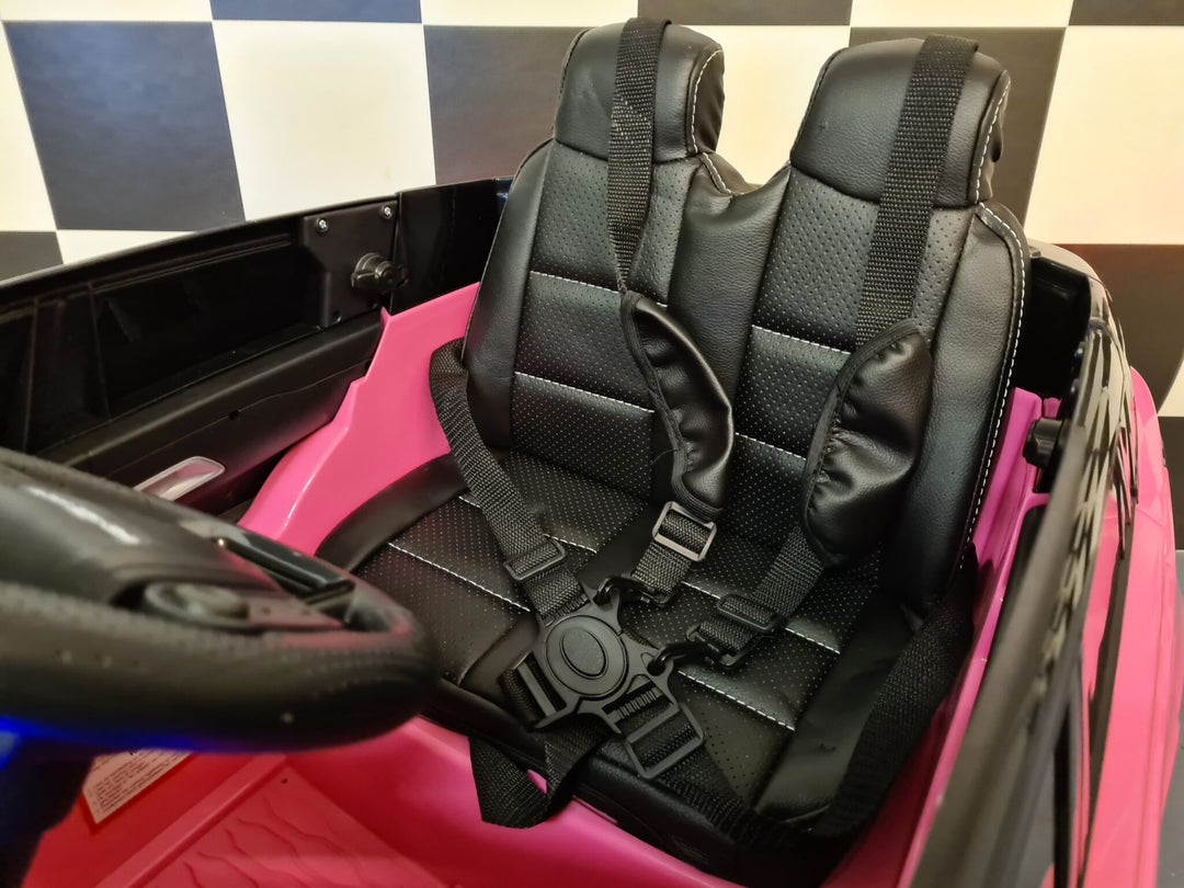 Range Rover Velar 12V 2.4G RC roze kinderauto op accu
