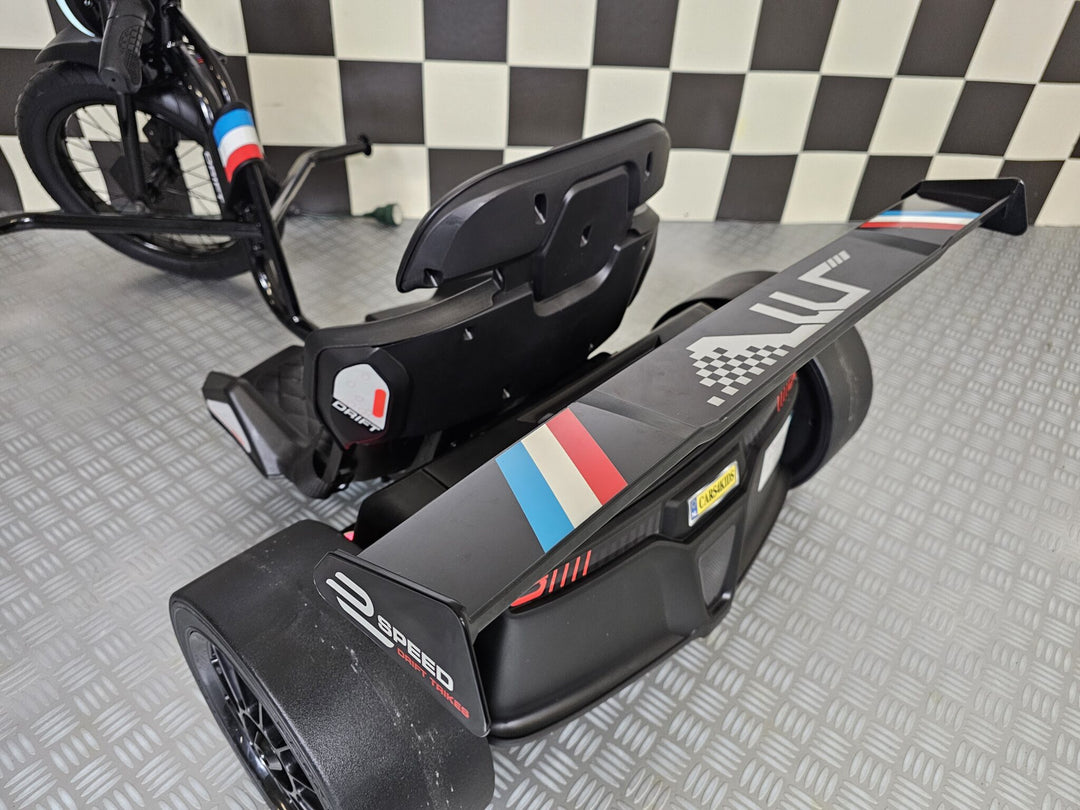 Elektrische kinderdriewieler 24 volt zwart