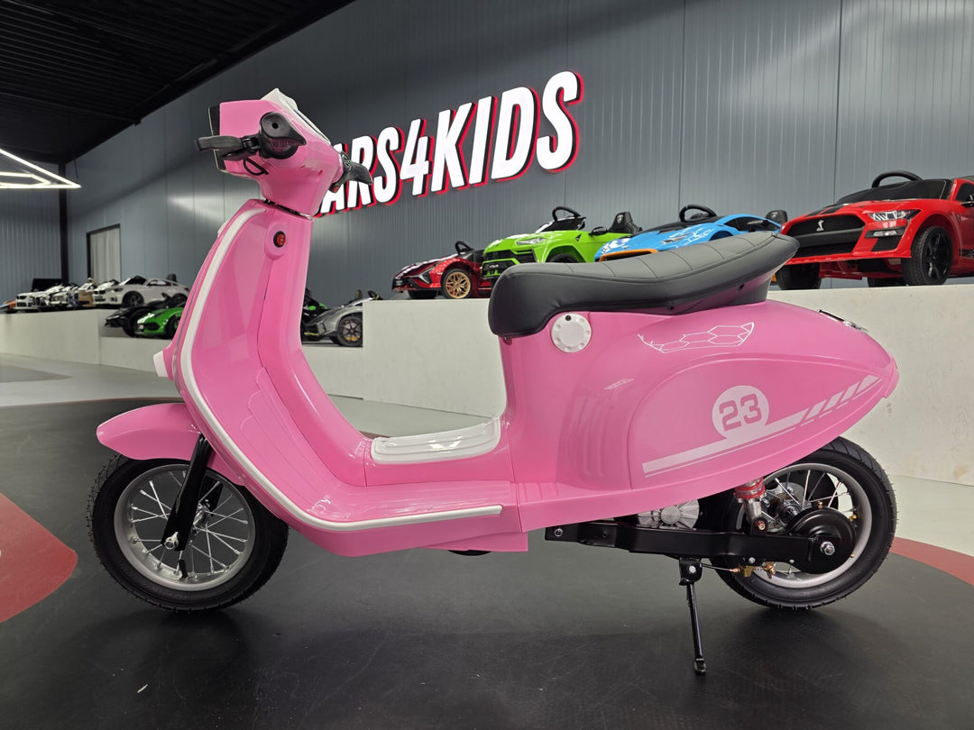 Kinderscooter 24 volt roze