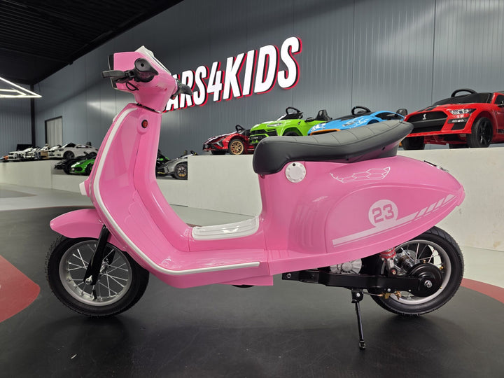 Kinderscooter 24 volt roze