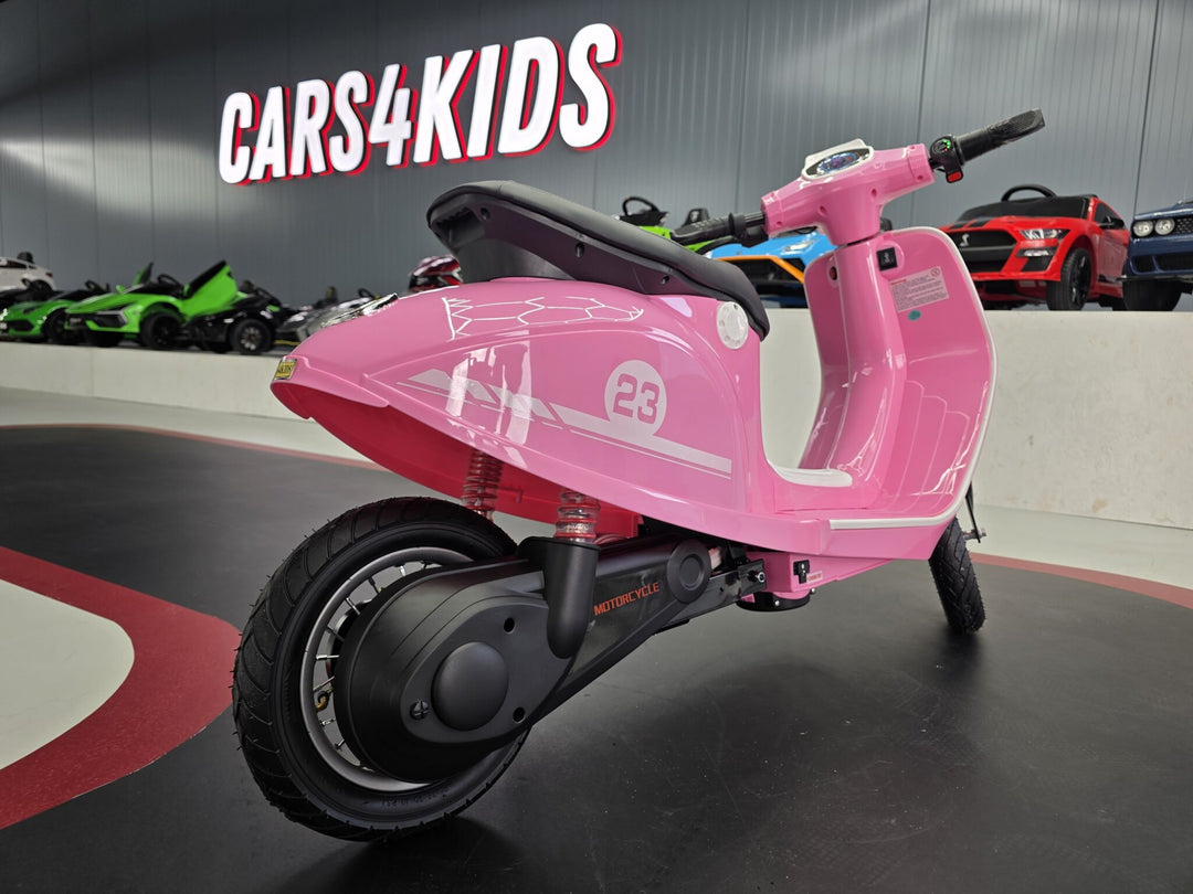 Kinderscooter 24 volt roze