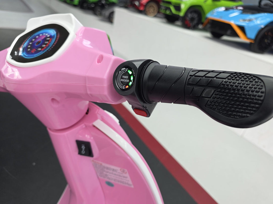 Kinderscooter 24 volt roze