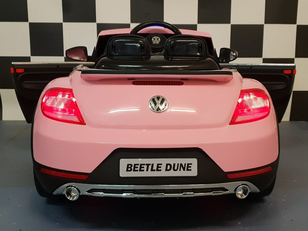 VW Kever elektrische kinderauto 12 volt roze