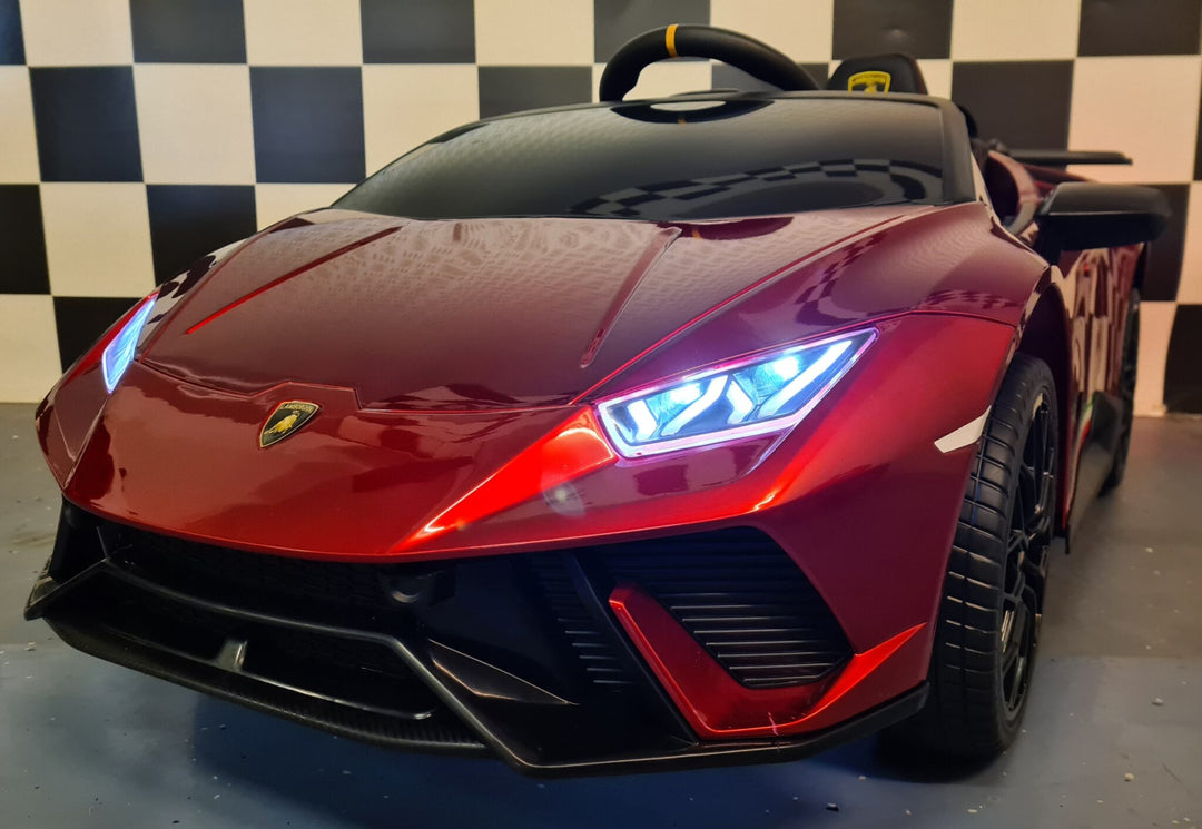 Lamborghini Huracan elektrische kinderauto 12 volt met afstandsbediening