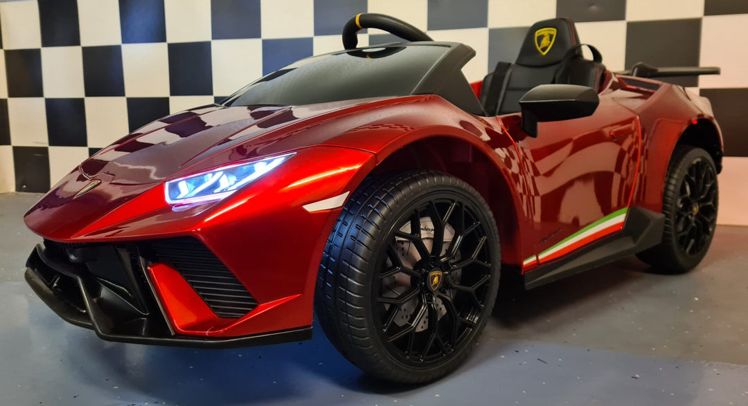 Lamborghini Huracan elektrische kinderauto 12 volt met afstandsbediening