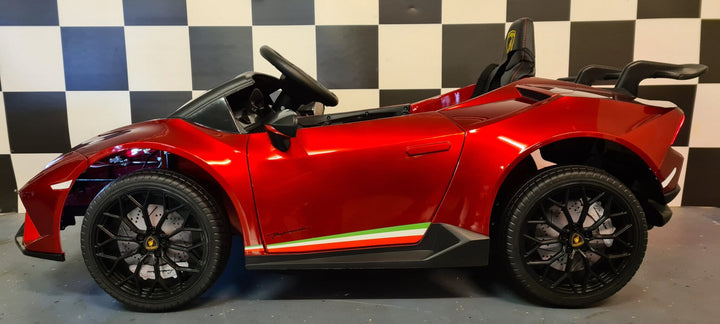Lamborghini Huracan elektrische kinderauto 12 volt met afstandsbediening