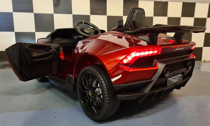 Lamborghini Huracan elektrische kinderauto 12 volt met afstandsbediening