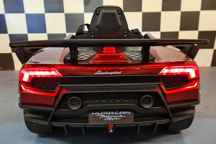 Lamborghini Huracan elektrische kinderauto 12 volt met afstandsbediening