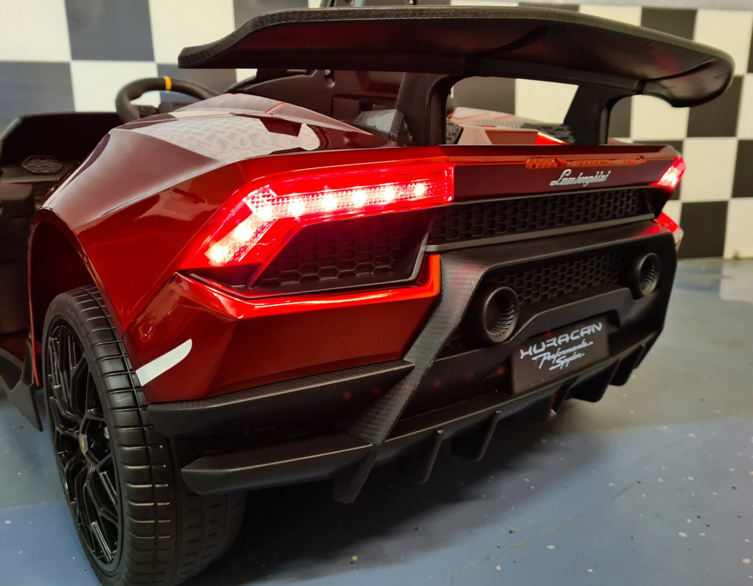 Lamborghini Huracan elektrische kinderauto 12 volt met afstandsbediening