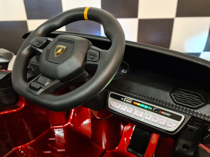 Lamborghini Huracan elektrische kinderauto 12 volt met afstandsbediening