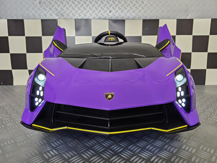 Kinderauto Lamborghini Auténtica paars 12 volt