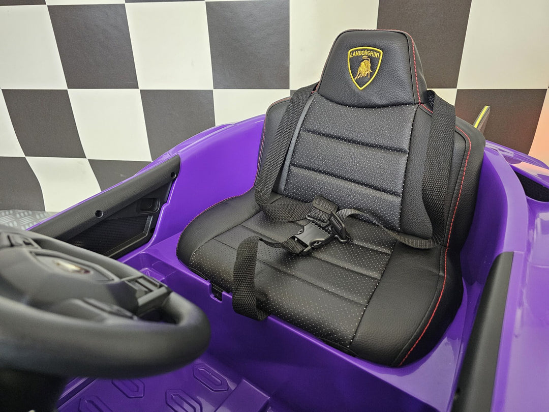 Kinderauto Lamborghini Auténtica paars 12 volt