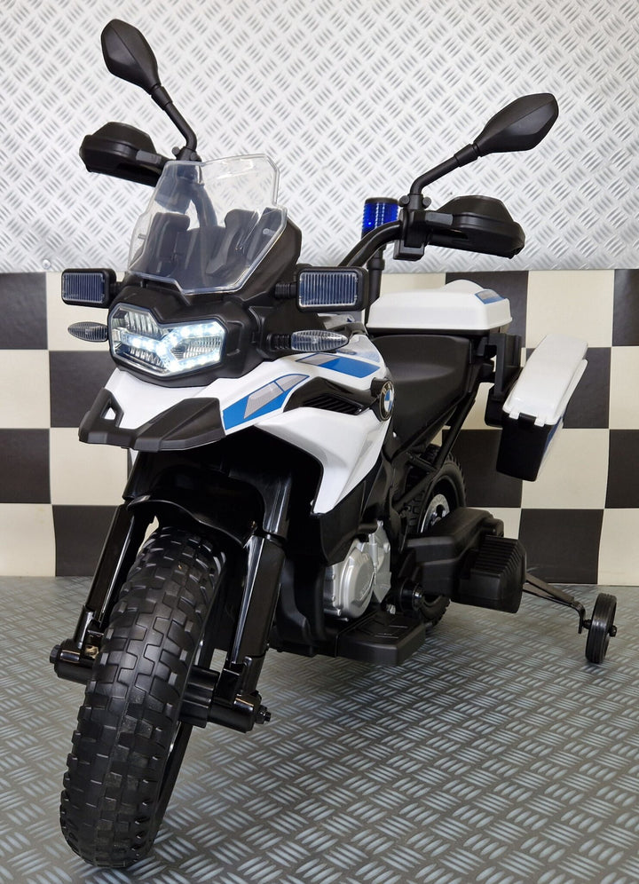 Elektrische kinderpolitiemotorfiets BMW F850 12 volt