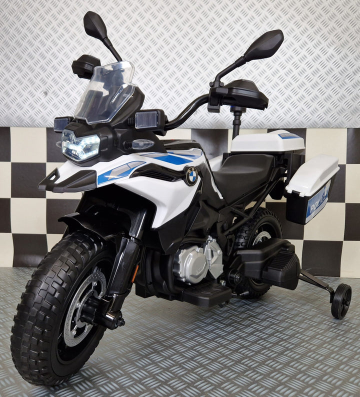 Elektrische kinderpolitiemotorfiets BMW F850 12 volt