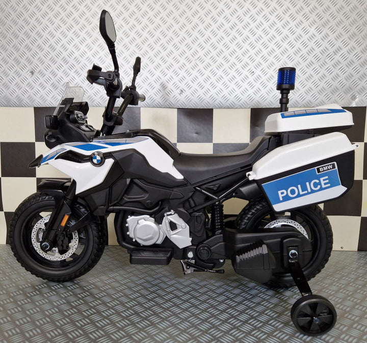 Elektrische kinderpolitiemotorfiets BMW F850 12 volt