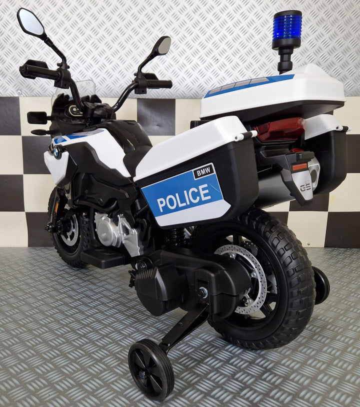 Elektrische kinderpolitiemotorfiets BMW F850 12 volt