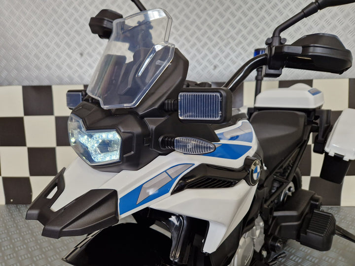 Elektrische kinderpolitiemotorfiets BMW F850 12 volt