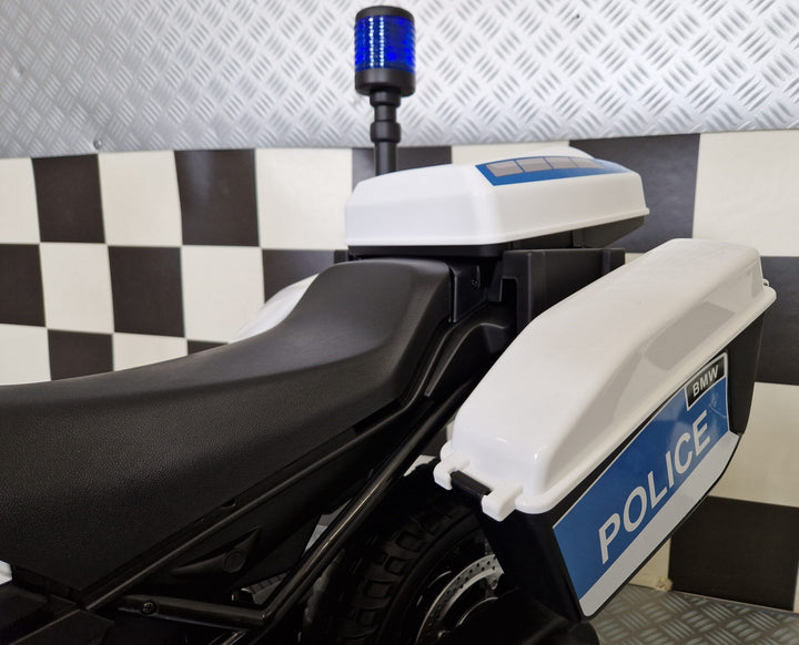 Elektrische kinderpolitiemotorfiets BMW F850 12 volt
