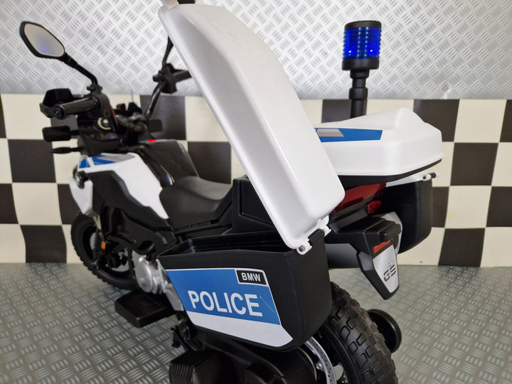 Elektrische kinderpolitiemotorfiets BMW F850 12 volt