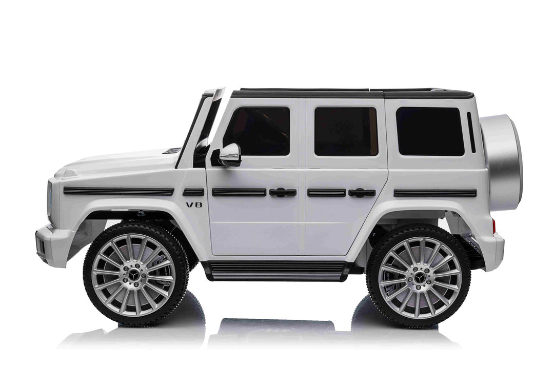 Accu-kinderauto Mercedes G500 wit 12 volt