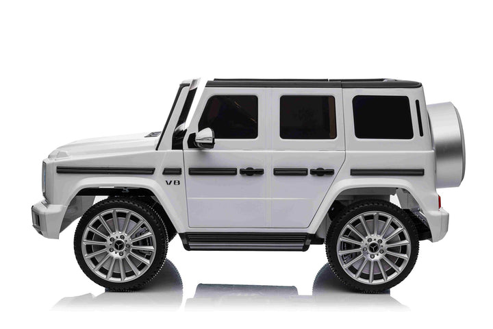 Accu-kinderauto Mercedes G500 wit 12 volt