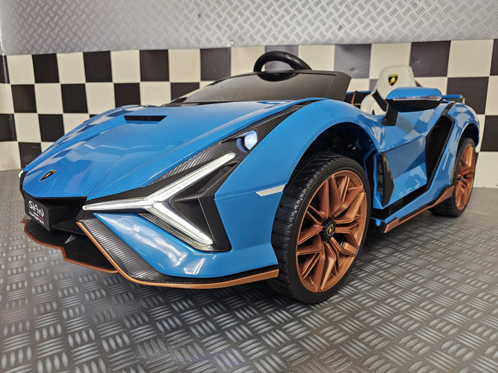 Kinderauto Lamborghini Sian 2 personen 24 volt