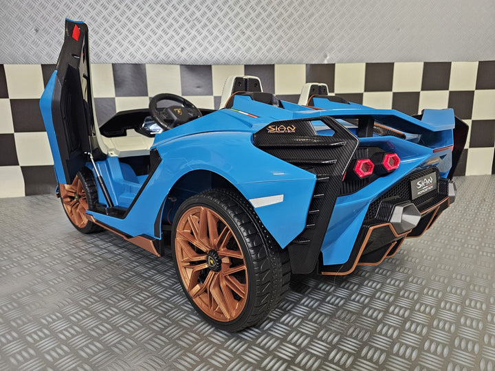 Kinderauto Lamborghini Sian 2 personen 24 volt