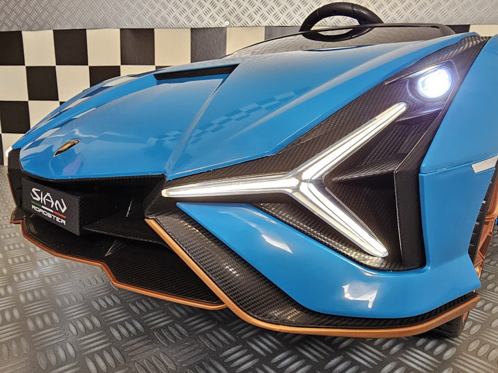 Kinderauto Lamborghini Sian 2 personen 24 volt
