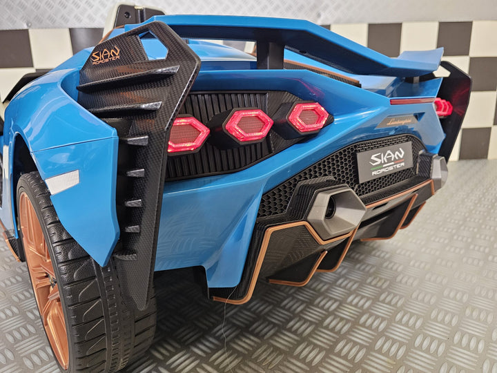 Kinderauto Lamborghini Sian 2 personen 24 volt