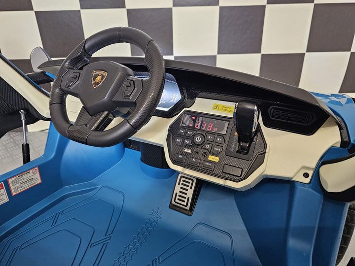 Kinderauto Lamborghini Sian 2 personen 24 volt