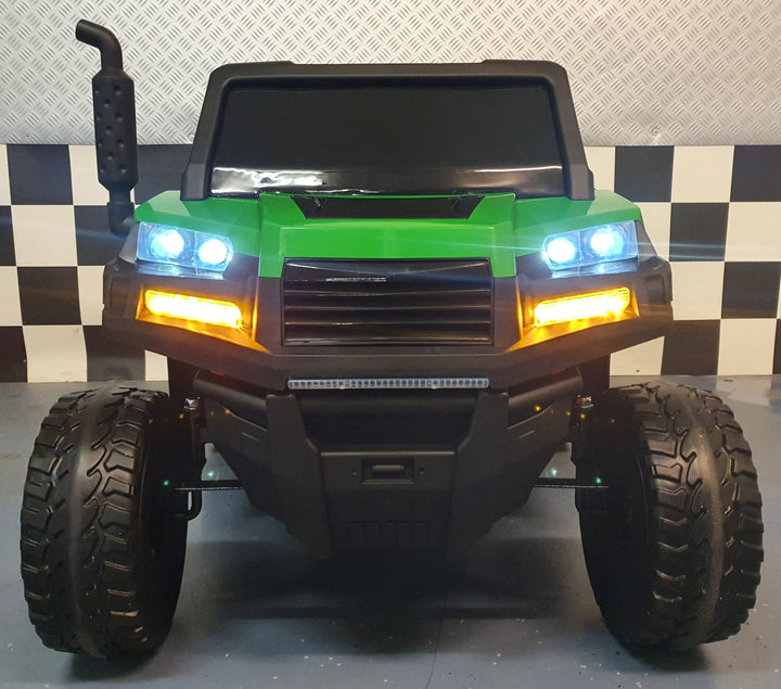 Gator Kids Jeep Farmer Truck 6x6 voor 2 kinderen 12 volt met afstandsbediening