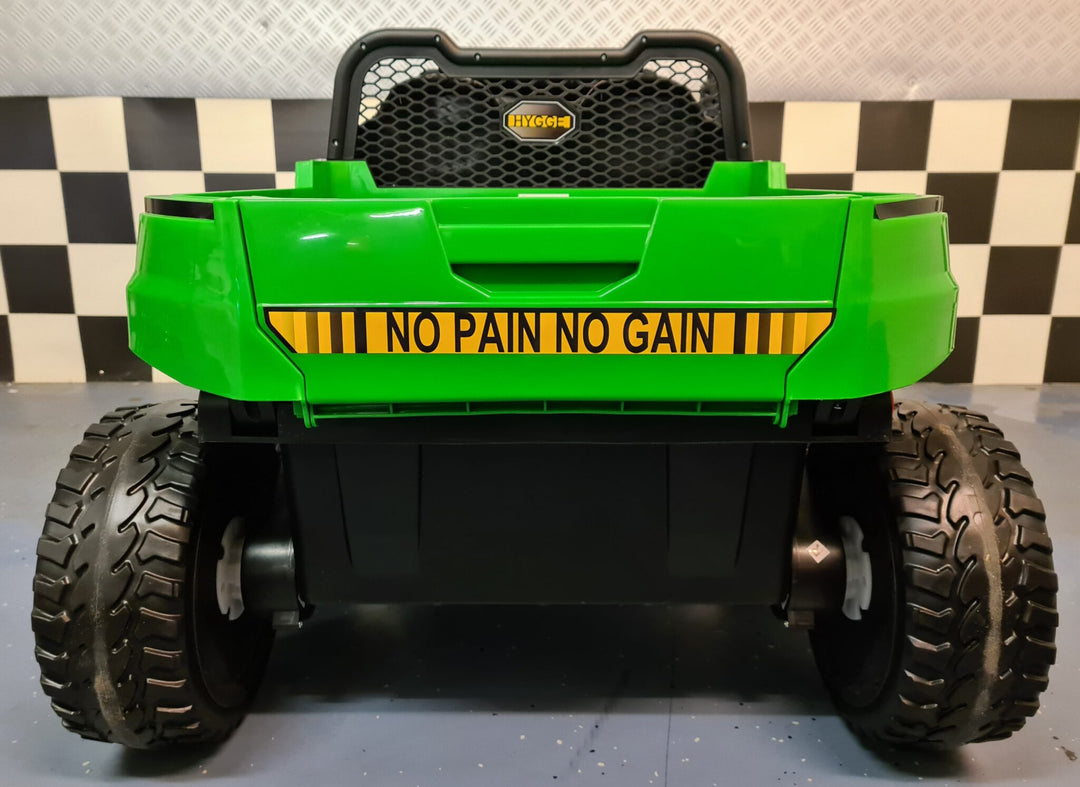 Gator Kids Jeep Farmer Truck 6x6 voor 2 kinderen 12 volt met afstandsbediening