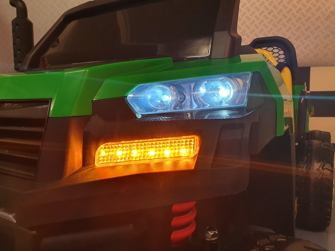 Gator Kids Jeep Farmer Truck 6x6 voor 2 kinderen 12 volt met afstandsbediening