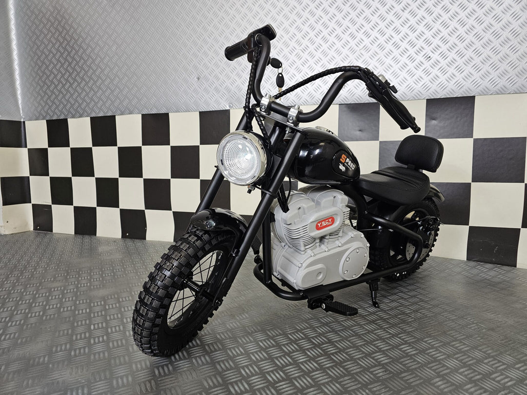 Chopper 24 volt zwart