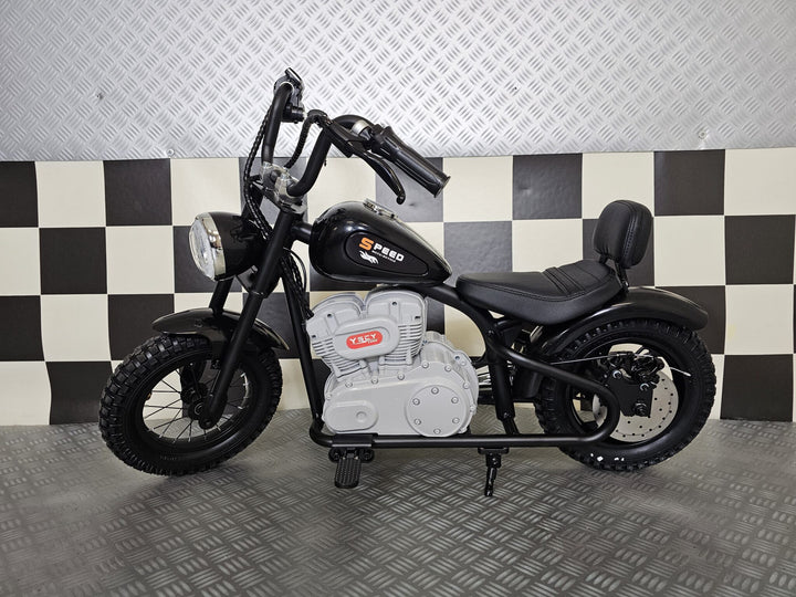 Chopper 24 volt zwart