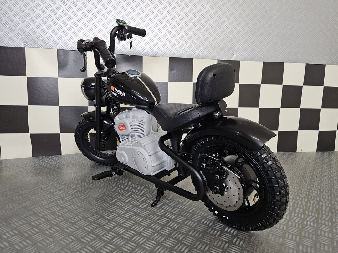 Chopper 24 volt zwart