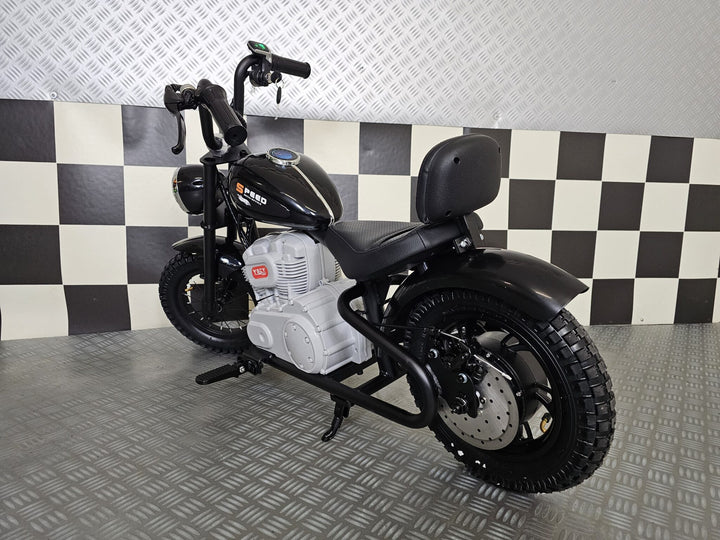 Chopper 24 volt zwart