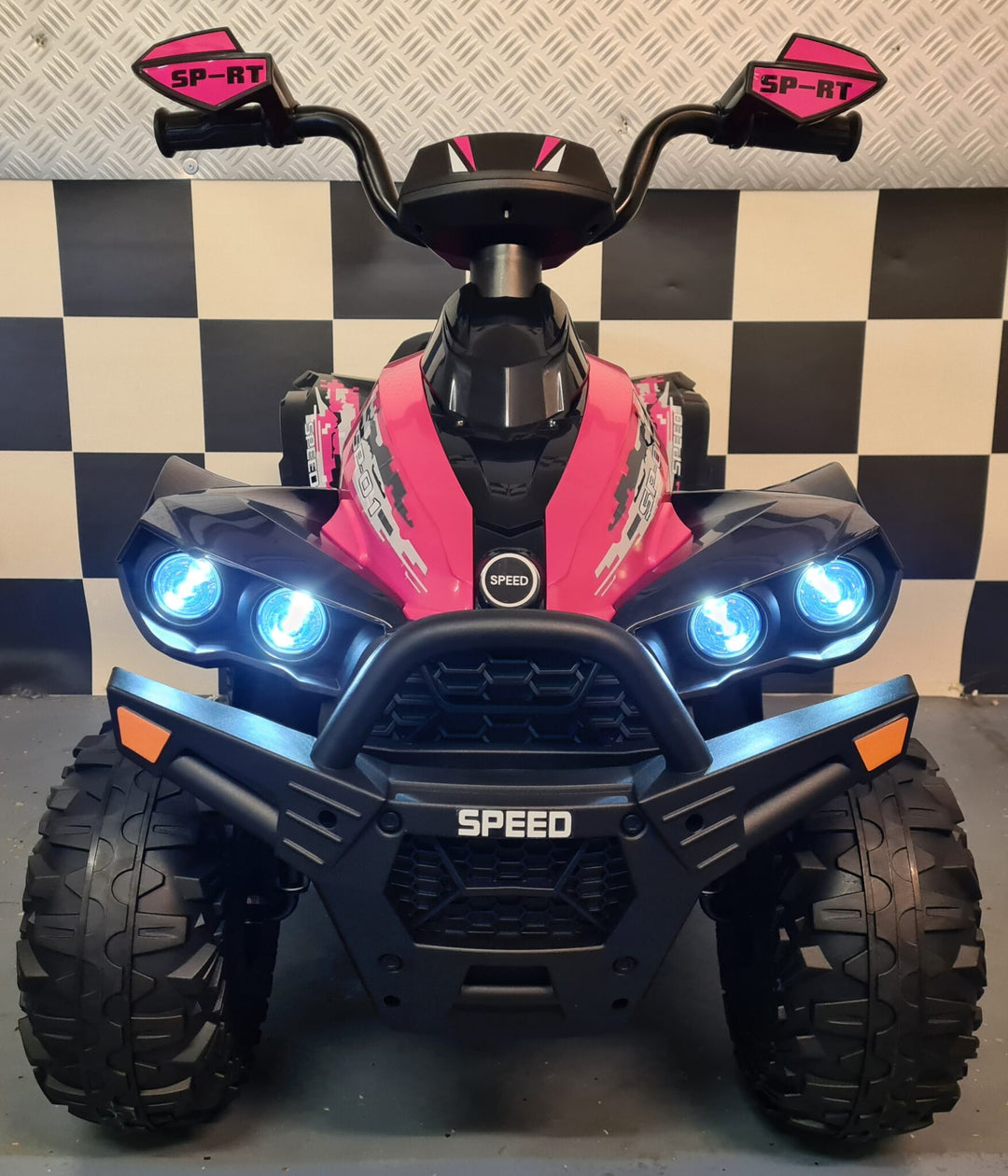 Elektrische kinderquad Phyton roze