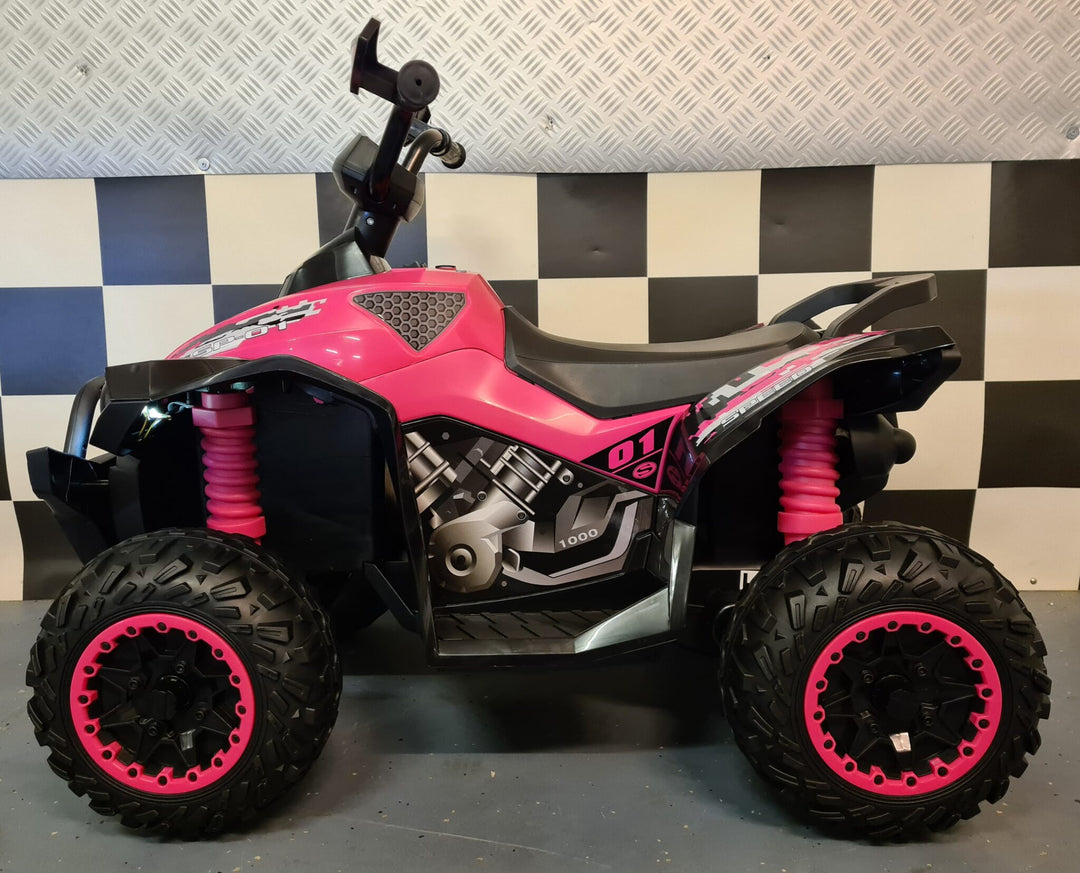 Elektrische kinderquad Phyton roze