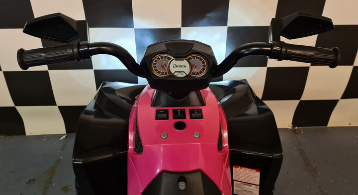 Elektrische kinderquad Phyton roze