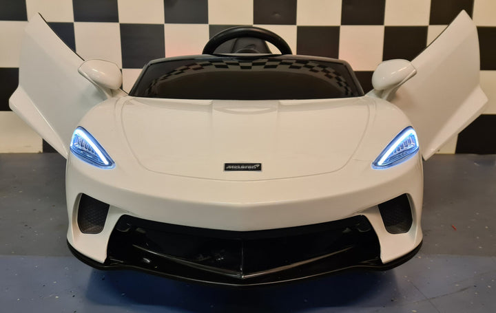 12V accu-kinderauto McLaren 620 GT met afstandsbediening, wit