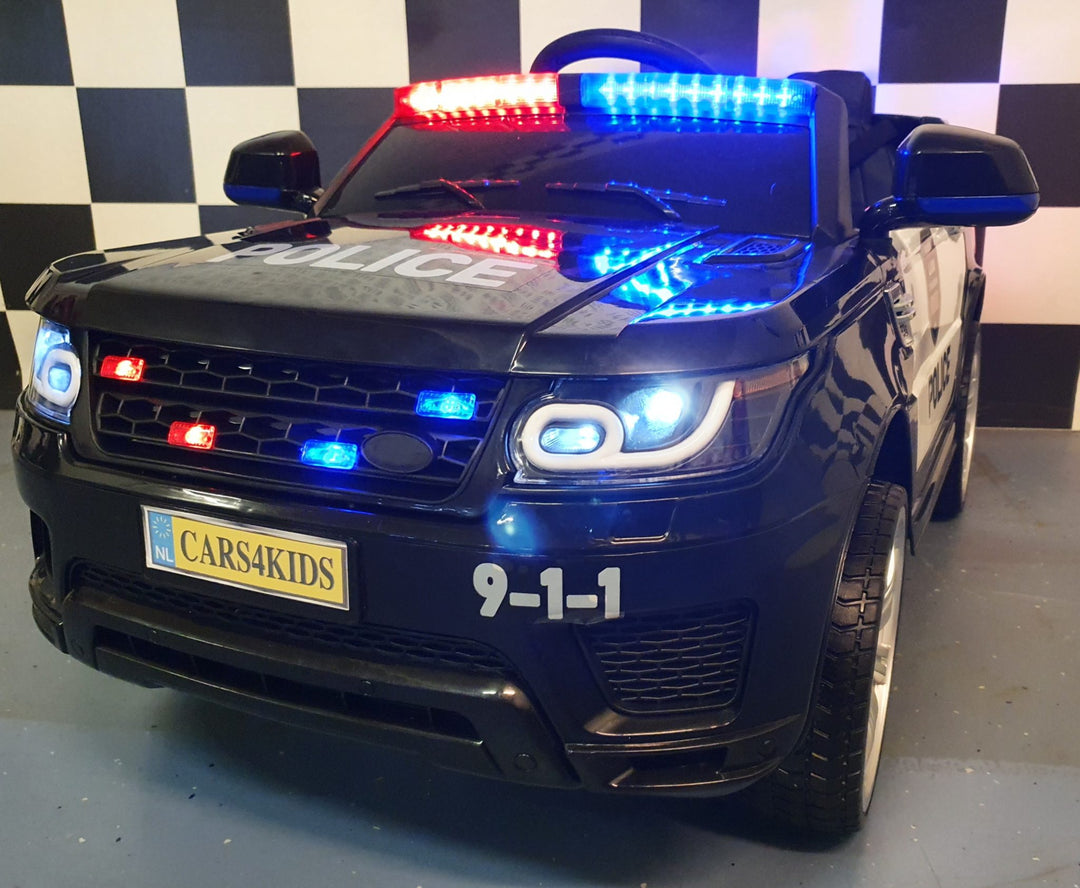 Politieauto elektrische speelgoedjeep voor kinderen 12V 2,4G RC