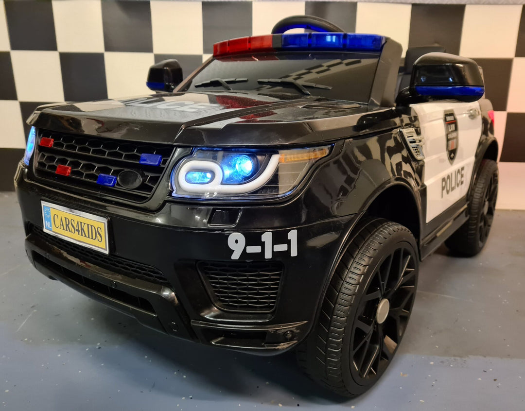 Politieauto elektrische speelgoedjeep voor kinderen 12V 2,4G RC