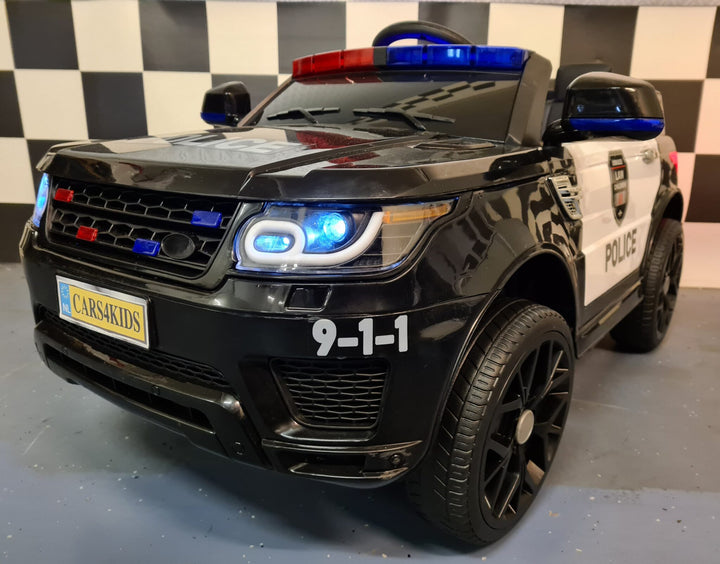 Politieauto elektrische speelgoedjeep voor kinderen 12V 2,4G RC