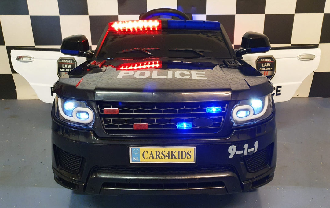 Politieauto elektrische speelgoedjeep voor kinderen 12V 2,4G RC