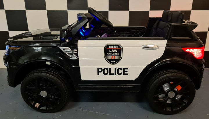 Politieauto elektrische speelgoedjeep voor kinderen 12V 2,4G RC