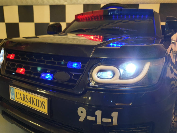 Politieauto elektrische speelgoedjeep voor kinderen 12V 2,4G RC