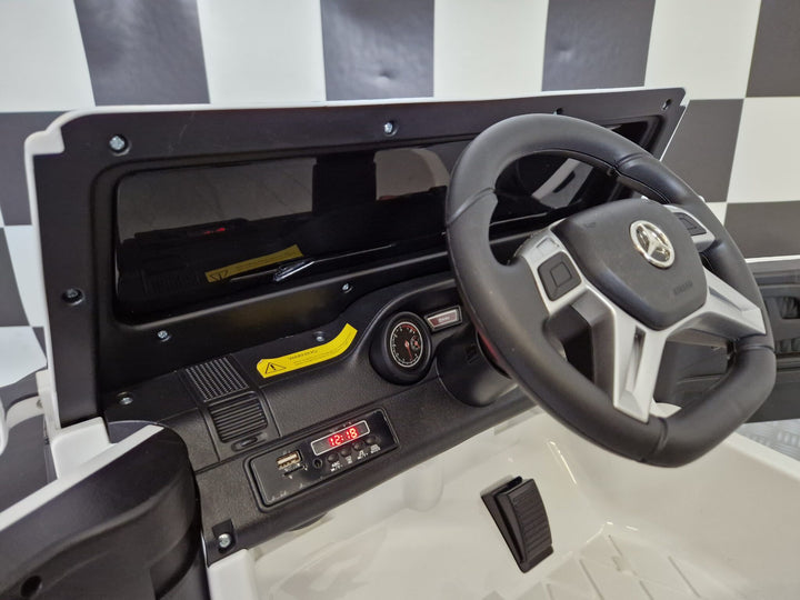Kinderauto Mercedes G63 6x6 AMG 1-persoons wit